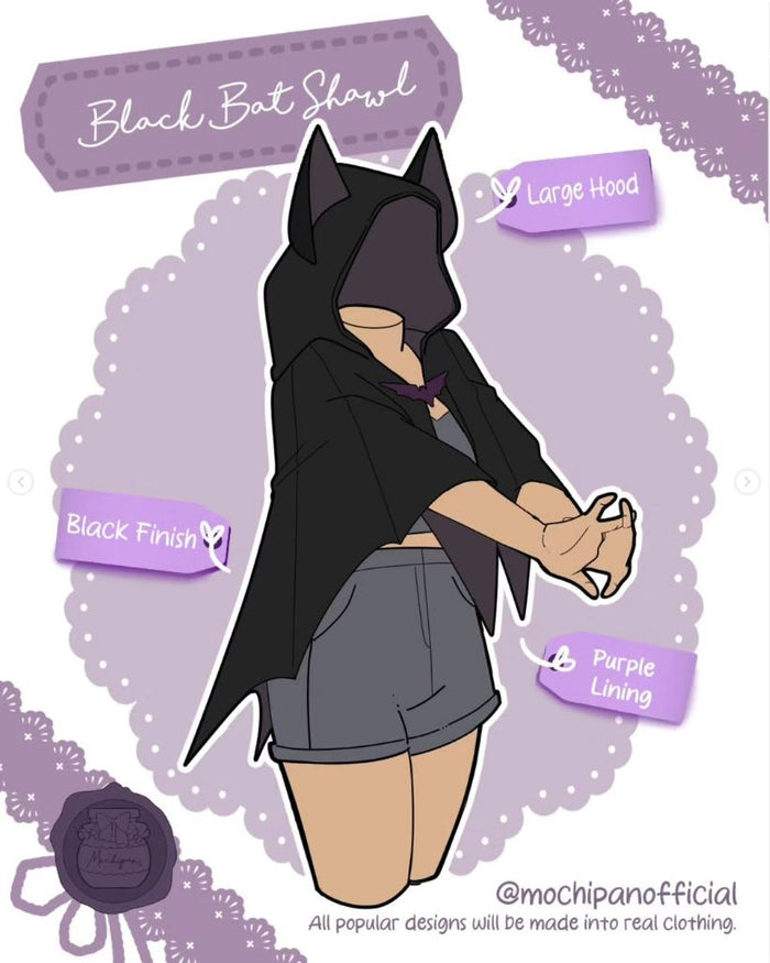 (Interest Check) Bat Shawl