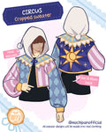 (Interest Check) Circus Cropped Sweater (In Development)
