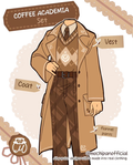 (Interest Check) Coffee Academia Masculine Set (In Development)