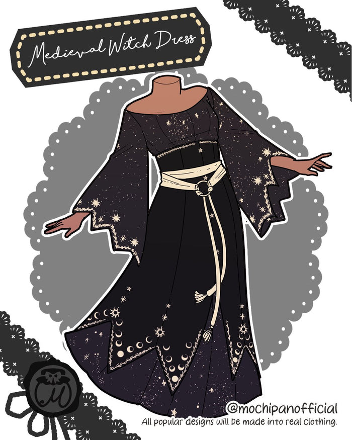(Interest Check) Medieval Witch Dress