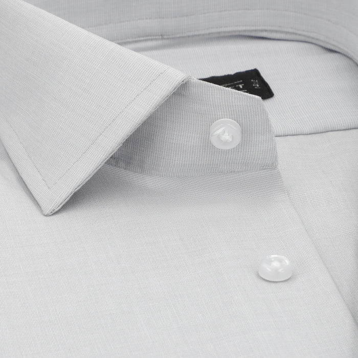 IVORY SLIGHT GREY SHIRT - Durins Placket