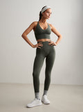 Ivy Shape Seamless Tights & Cross Back Bralette Set