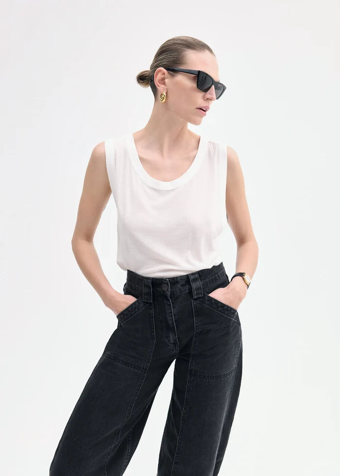 Jersey Tank Top - Ivory