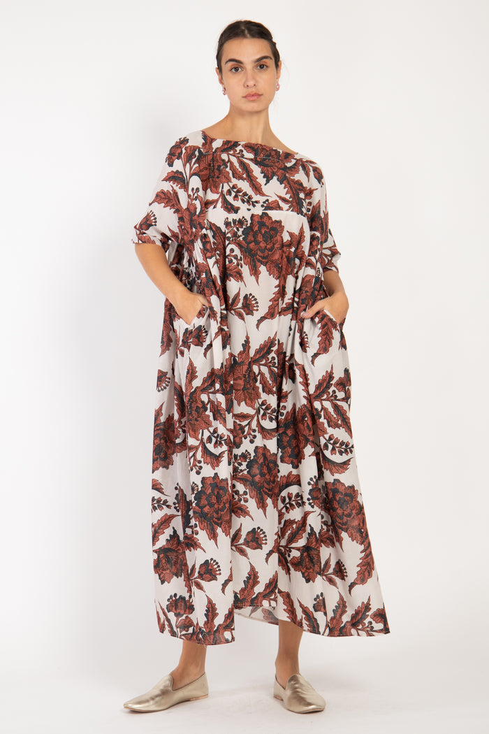 Jomaa Cotton Printed Floral Dress