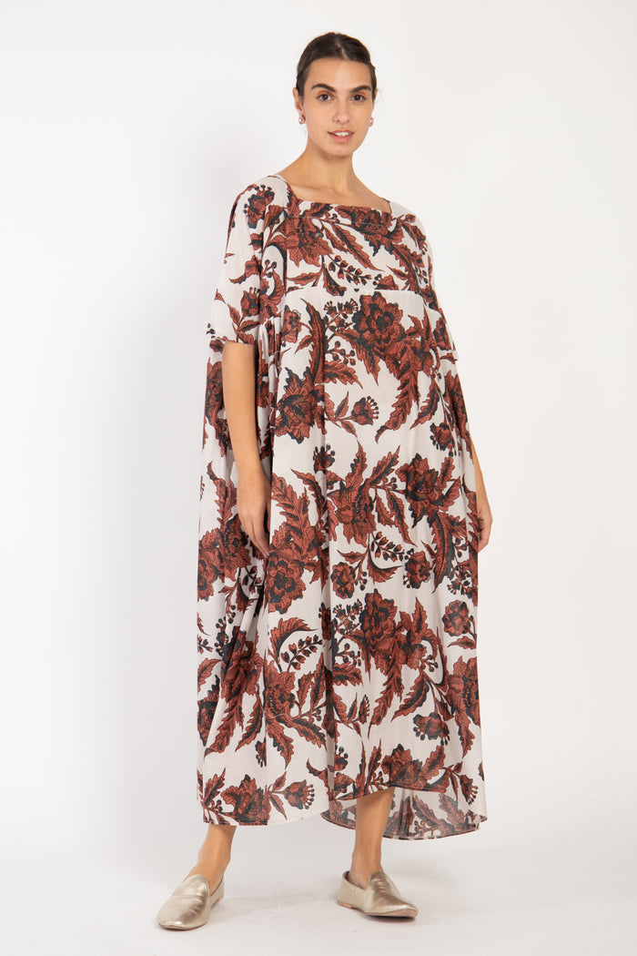 Jomaa Cotton Printed Floral Dress