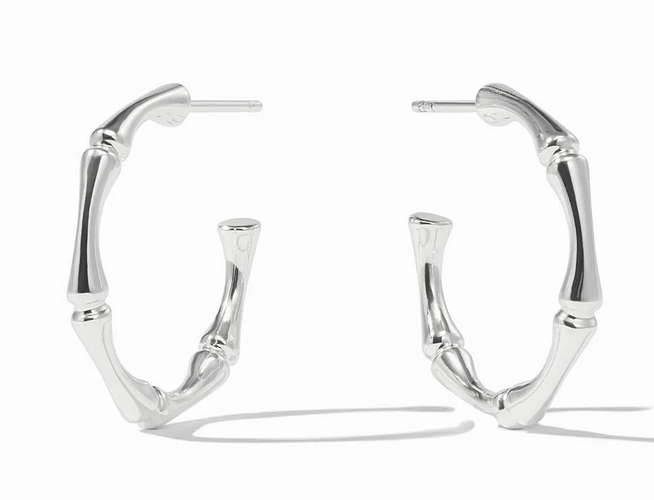 Julie Vos Bamboo Hoop Earrings
