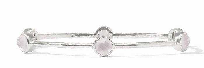 Julie Vos Milano Luxe Silver Bangle