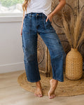 KanCan All I Know Cargo Barrel Jeans SALE KanCan