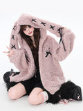 Kawaii Bunny Ear Plush Jacket