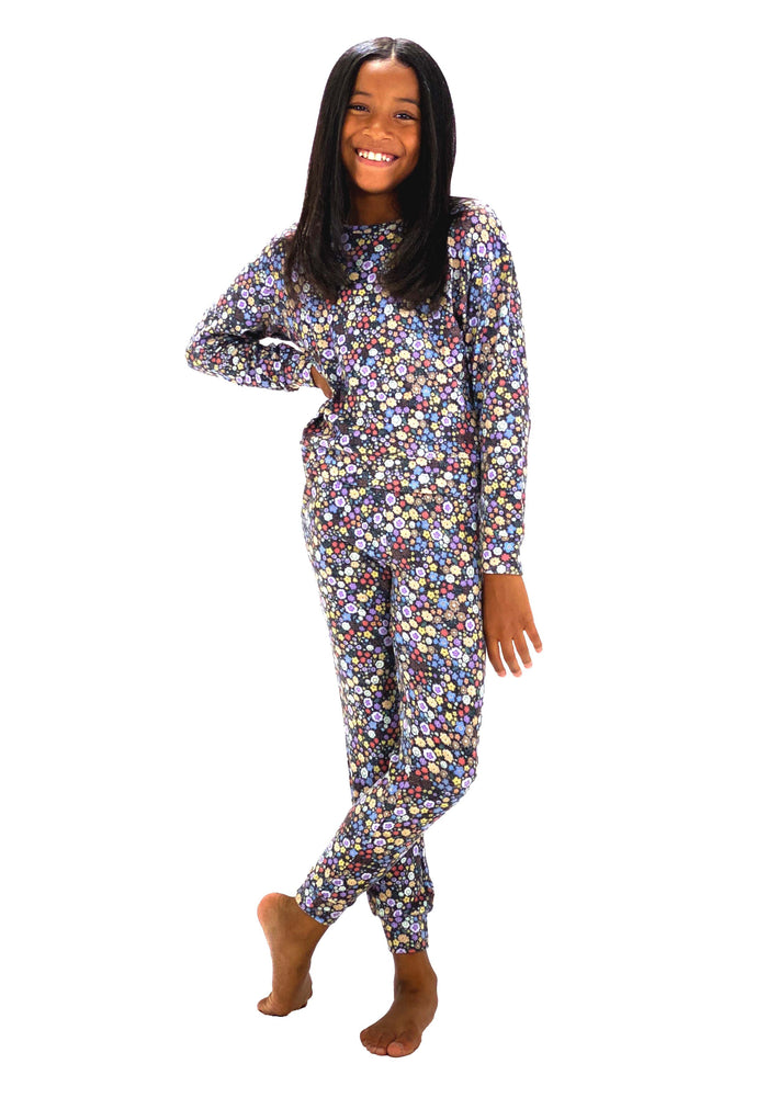 Kid's Lounge Set Ditsy Floral