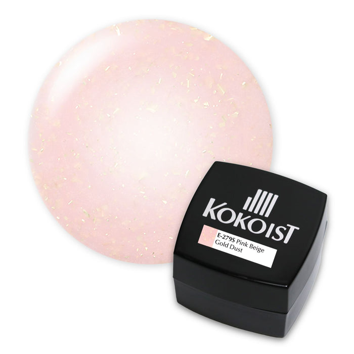 Kokoist E-279S Pink Beige Gold Dust Color Gel KOKOIST