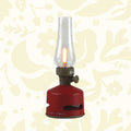 Forager Provisions LTD KOOKOO MoriMori raspberry red retro LED lantern with built-in Bluetooth speaker