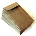 Kraft Baby Envelopes, Gift Card Envelopes . Grocery Bag . 2.25" x 3.5" - Scrap Bits