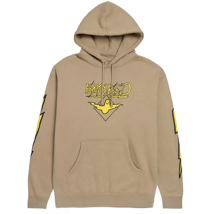 Krooked - Bird Lightning Sleeves Hoodie (Sand) *SALE