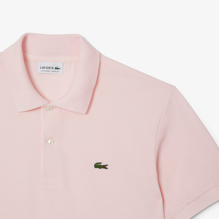 Lacoste - Classic Fit LIGHT Piqué Polo in Light Pink - Nigel Clare