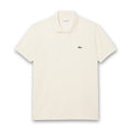 Lacoste - Classic Fit Original Piqué Polo in Ecru White - Nigel Clare