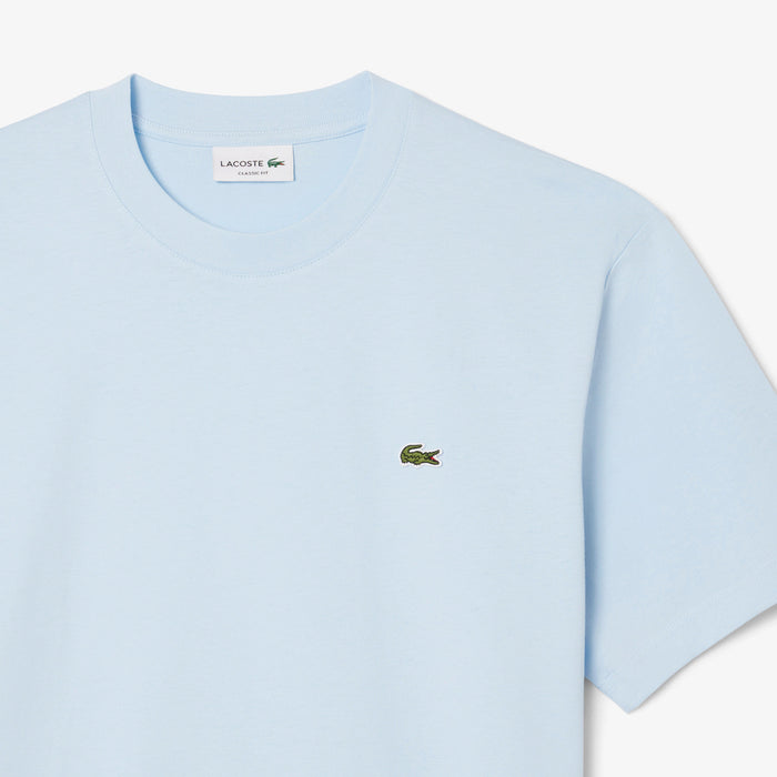 Lacoste - Cotton T-Shirt in Light Blue - Nigel Clare