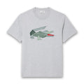 Lacoste - Crocodile Graphic T-Shirt in Grey - Nigel Clare