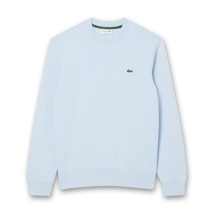 Lacoste - Fleece Crew Neck Sweatshirt in Light Blue - Nigel Clare