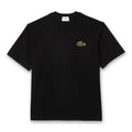 Lacoste - Loose Fit Heavy Cotton Badge T-Shirt in Black - Nigel Clare