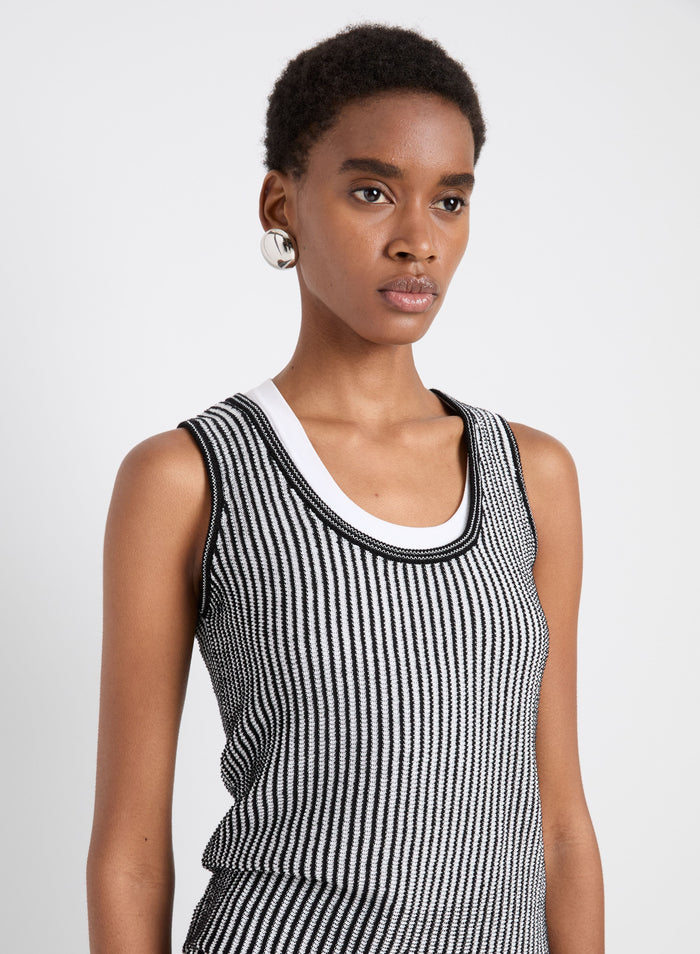 Lennox Top in Cotton Rib