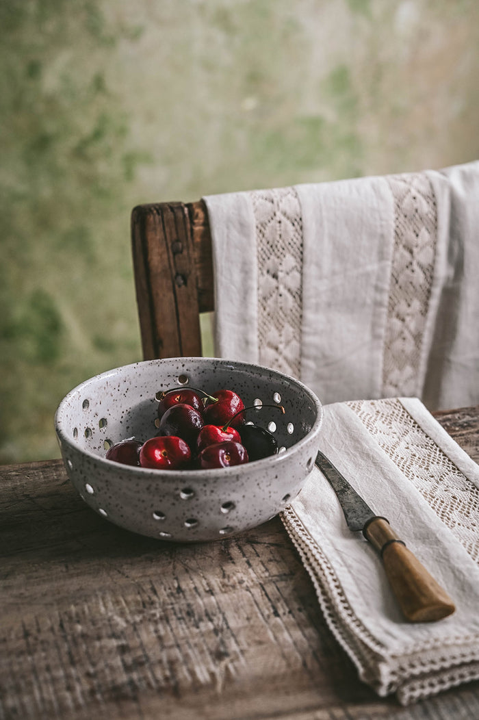 Lightweight Lace Cotton Kitchen Textiles