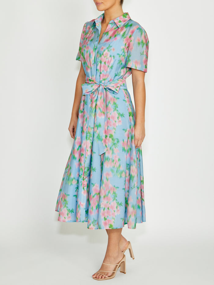 Lilliana Floral Haze Shirtdress