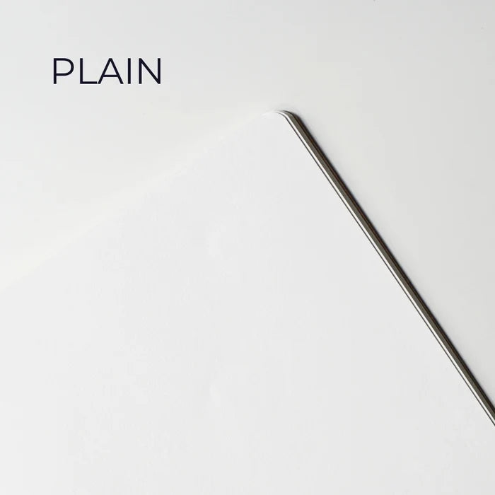 Lochby Tomoe River Plain Notebook close-up—fountain pen friendly, premium paper for smooth, high-quality writing experience.