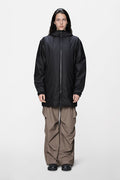 RAINS Lohja Long Insulated Jacket Black Jacket