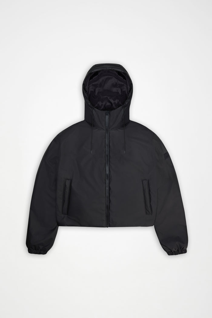RAINS Lohja Short Insulated Jacket Black Jacket