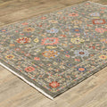 Oriental Weavers Area Rugs Lucca Area Rugs 93k Oushak Mocha Wool-Nylon Blend In 8 Sizes