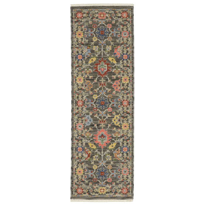 Oriental Weavers Area Rugs Lucca Area Rugs 93k Oushak Mocha Wool-Nylon Blend In 8 Sizes