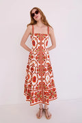 Margarita Dress - Mod Floral Ivory