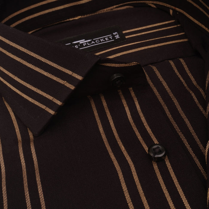 MARIGOLD BLACK STRIPES