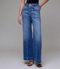 Medium Wash Comfort Flare