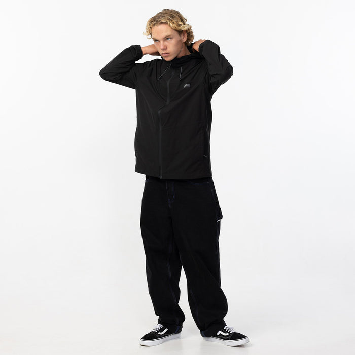 Men's TRVLR Windbreaker Stretch Jacket - Black