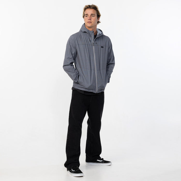 Men's TRVLR Windbreaker Stretch Jacket - Gargoyle