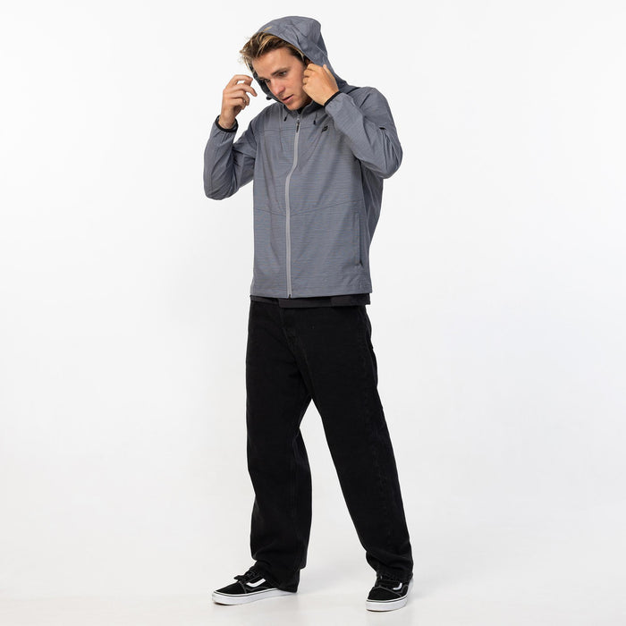 Men's TRVLR Windbreaker Stretch Jacket - Gargoyle