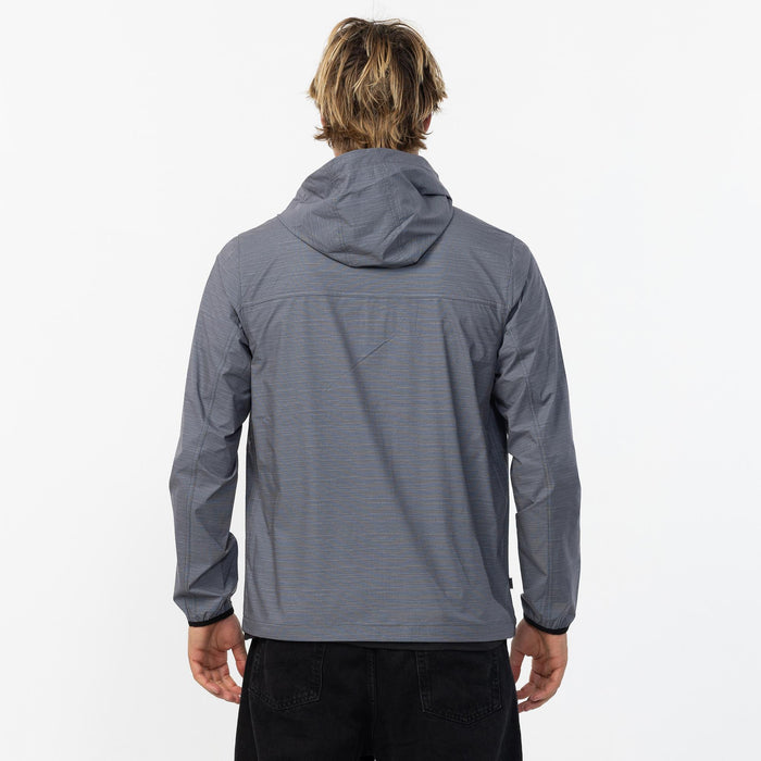 Men's TRVLR Windbreaker Stretch Jacket - Gargoyle
