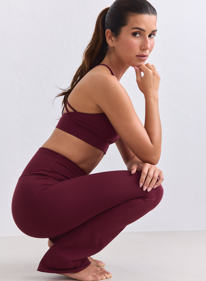 Merlot Sense Flare Petite Tights