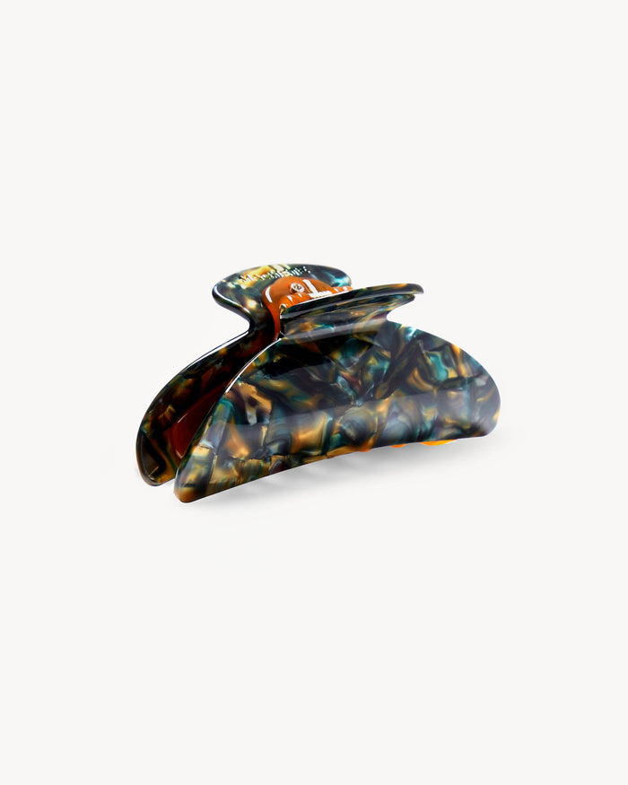 Midi Heirloom Claw - Green Tortoise