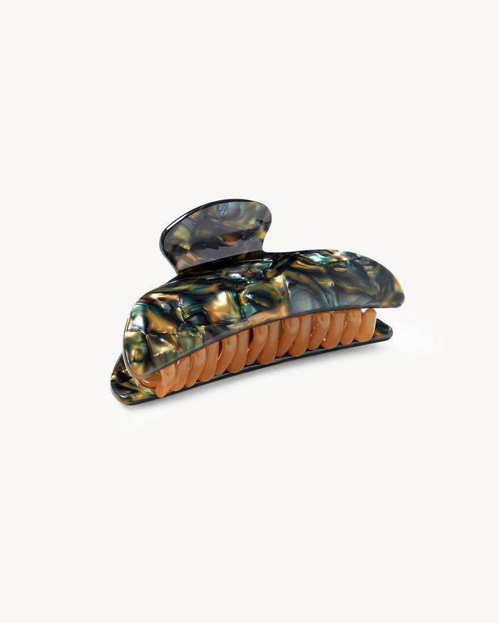 Midi Heirloom Claw - Green Tortoise