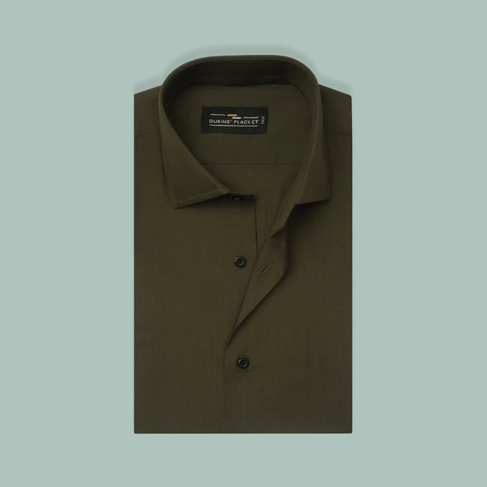 MILITARY GREEN SHIRT - Durins Placket