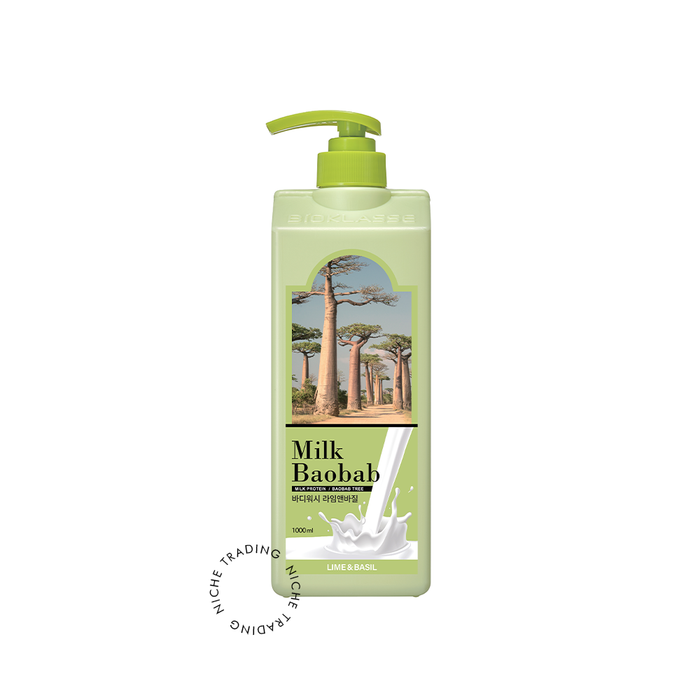 Milk Baobab Body Wash Lime and Basil 1000ml