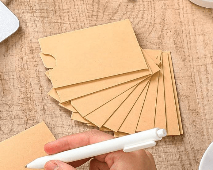 Mini Kraft Card Sleeves, Credit Card Envelopes, 2.375" x 3.5" - Scrap Bits