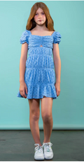 Miss Behave Girls Raquel Key Hole Dress