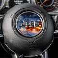 Moon Rising Steering Wheel Decal