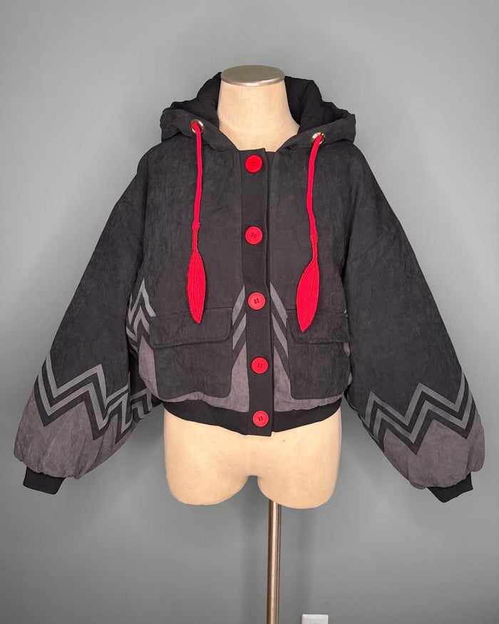 Mothman Cropped Jacket (Pre-Order CLOSED) (ESD August 30th - September 30th, 2026)