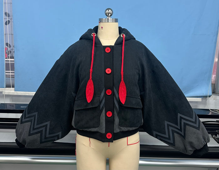 Mothman Cropped Jacket (Pre-Order CLOSED) (ESD August 30th - September 30th, 2026)