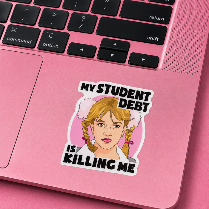 My Student Debt Sticker